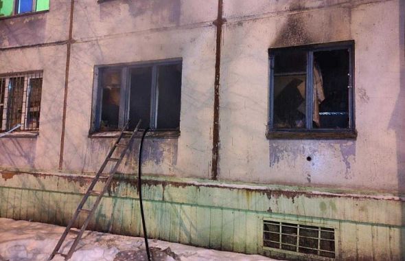 В результате пожара в Челябинске погибли двое мужчин и женщина