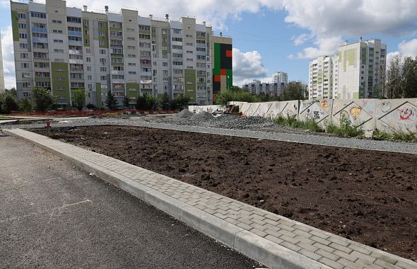 В Челябинске могут ускорить темпы строительства проблемной дороги в микрорайоне Парковый