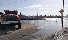 На Южном Урале река вышла из берегов и затопила сады