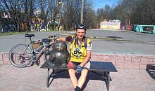 Челябинский путешественник доехал на велосипеде до Мурманска